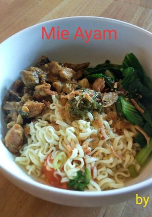 Foto resep Mie Ayam