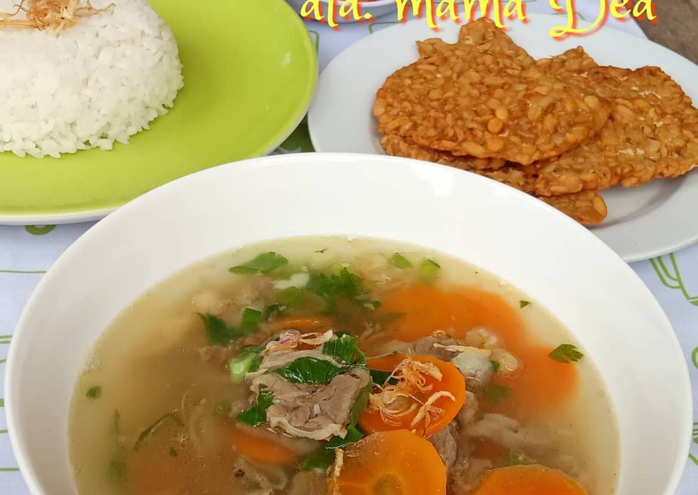 Soto Bandung ala mama Dea