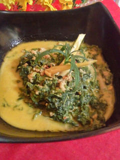 Foto resep Daun singkong tumbuk