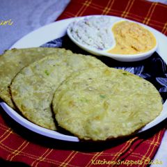 A picture of Dal Puri.