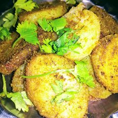 Tukk(aloo fry) A picture of Tukk(aloo fry).
