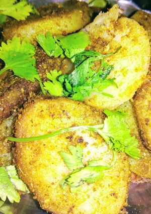 A picture of Tukk(aloo fry).