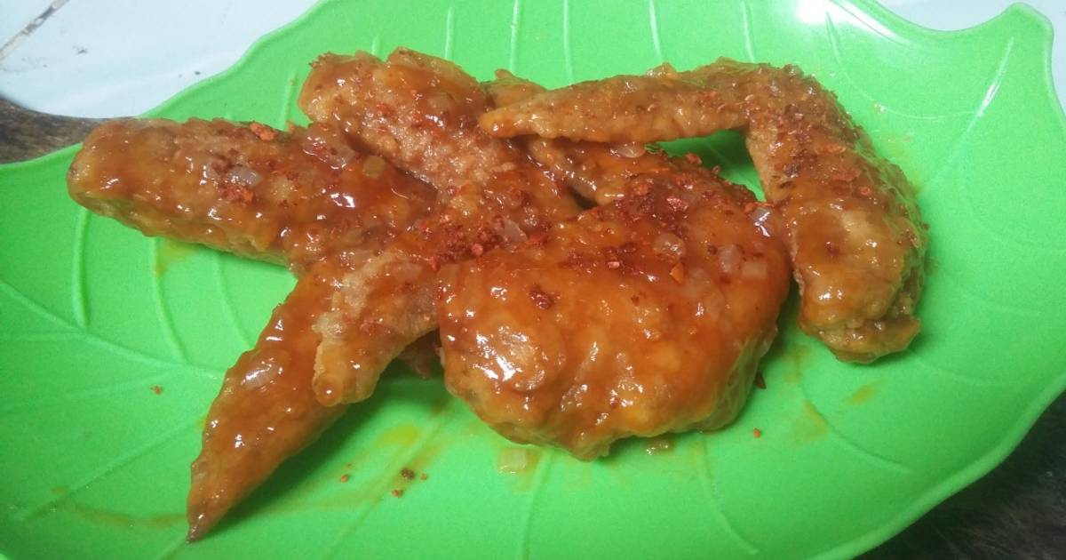 Resep Sayap Ayam Pedas Manis Oleh Lenia Achmad Cookpad