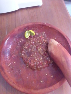 Foto resep Sambal mentah jeruk limo