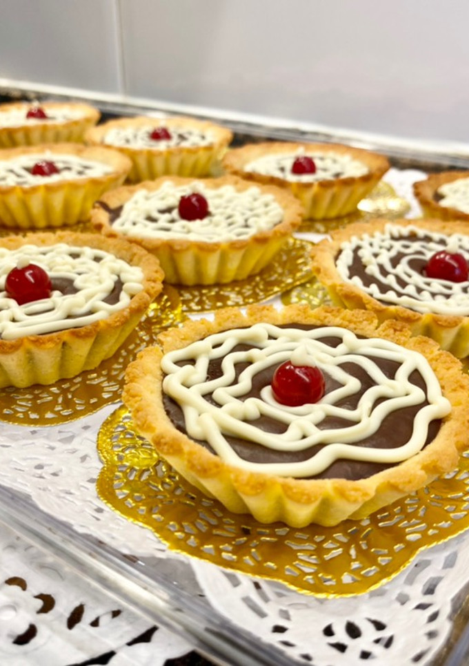 Una foto de Delicias de chocolate, sin azúcar, sin harina de trigo