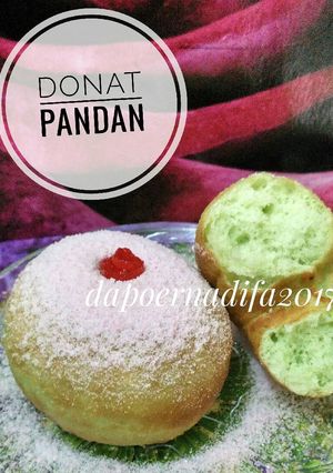 Foto resep Donat Pandan