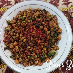 Mixed Sprouts Stir Fry with Sumac A picture of Mixed Sprouts Stir Fry with Sumac.