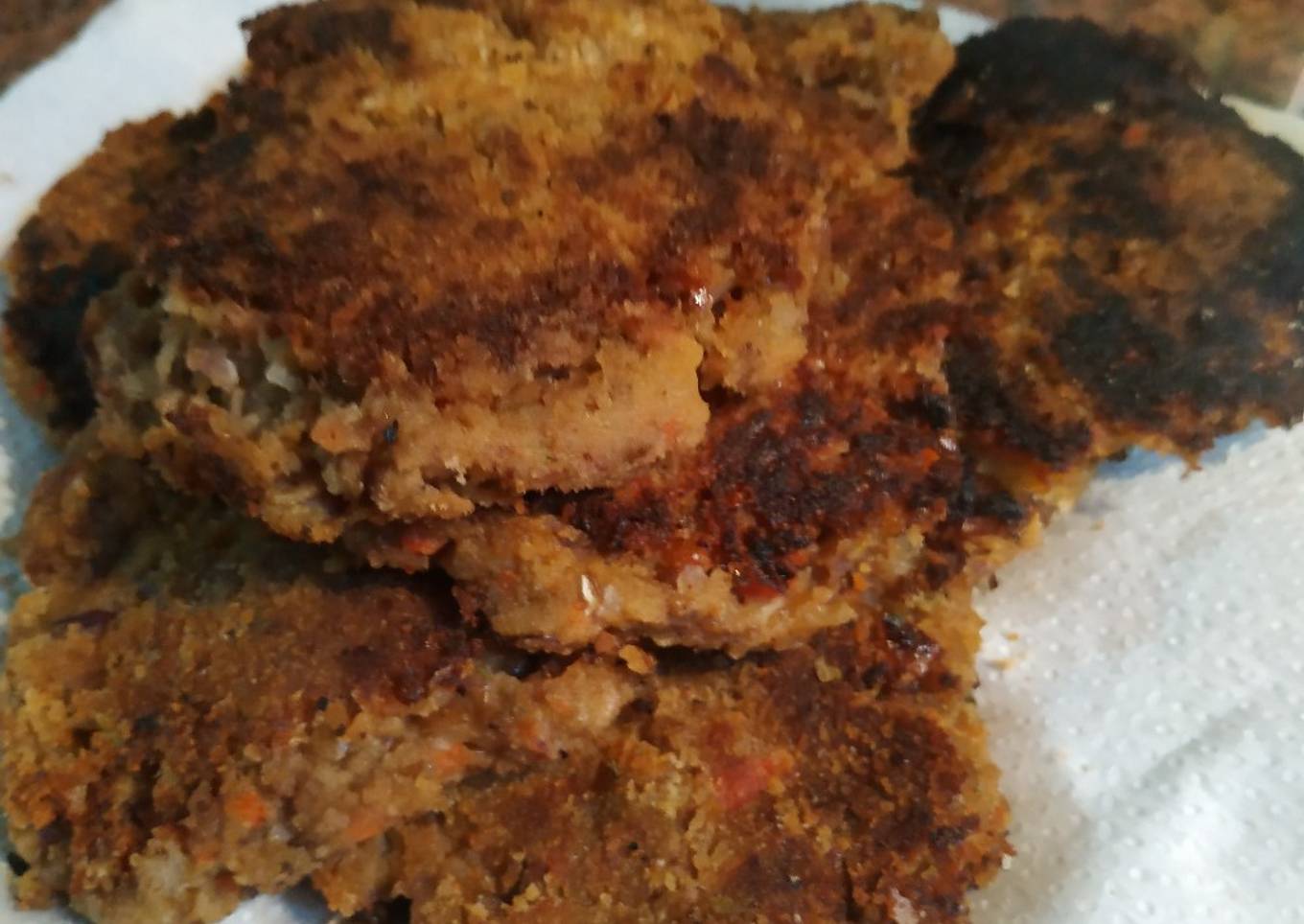 Hamburguesas de lentejas