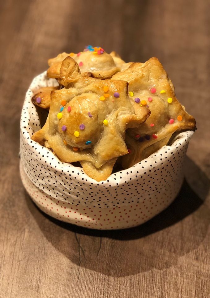 Una foto de Pastelitos con hojaldre express