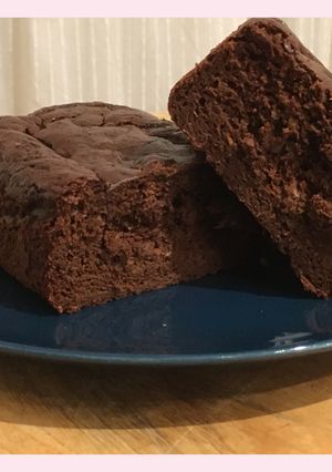 Une photo de Cake choco - courgette