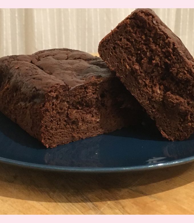 Une photo de Cake choco - courgette