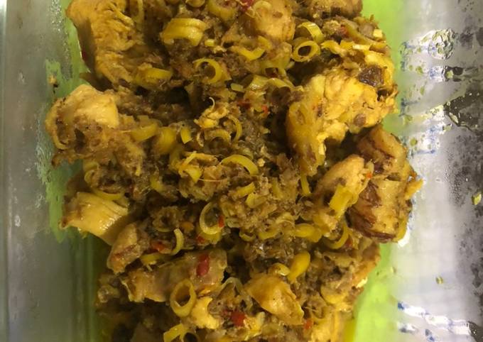 Bagaimana Membuat Be Siap NyatNyat (Ayam NyatNyat), Bikin Ngiler