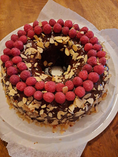 A picture of Easy chocolate bundt cake.
