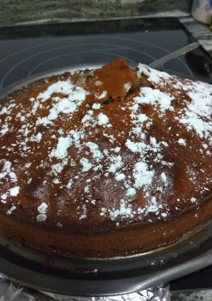 Una foto de Bizcocho de nocilla