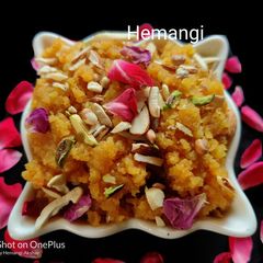 A picture of Moong dal halwa.