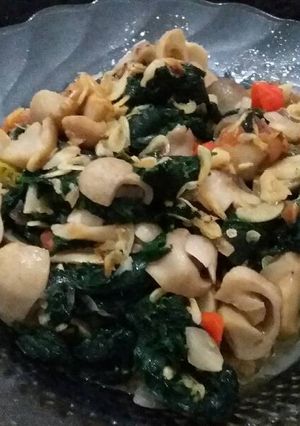 Foto resep Tumis daun katuk jamur merang