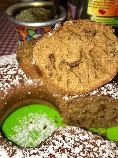 Una foto de Budín de café con nueces