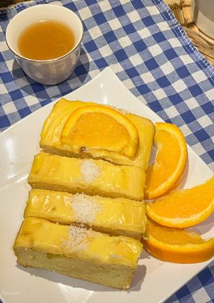 صورة لوصفة كيكة البرتقال 🍊🧡