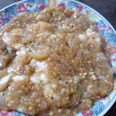 Amaranto tipo risotto con Hongo, Queso y Berenjena Receta de ú  Cookpad