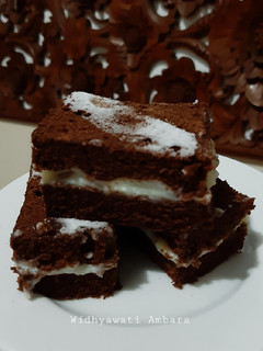 Foto resep African Gateau (bolu coklat lapis)