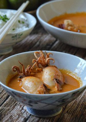Foto resep Gulai Cumi Bunting