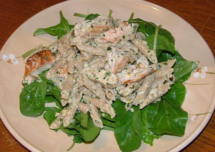 Recipe of Delicious Chicken & tarragon pesto pasta