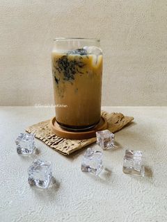 Foto resep Grass Jelly Iced Coffee