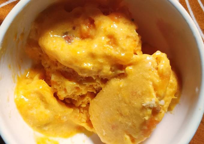 Mango almond ice cream