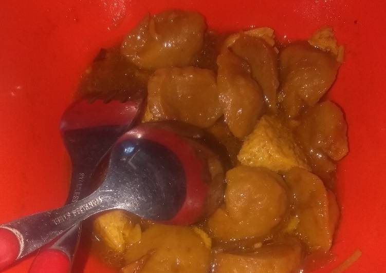Langkah mengolah Tofu Bakso Kecap yang Bikin Ngiler