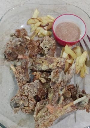 A picture of Fried Mutton chops.