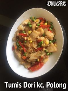 Foto resep Tumis dori kacang polong
