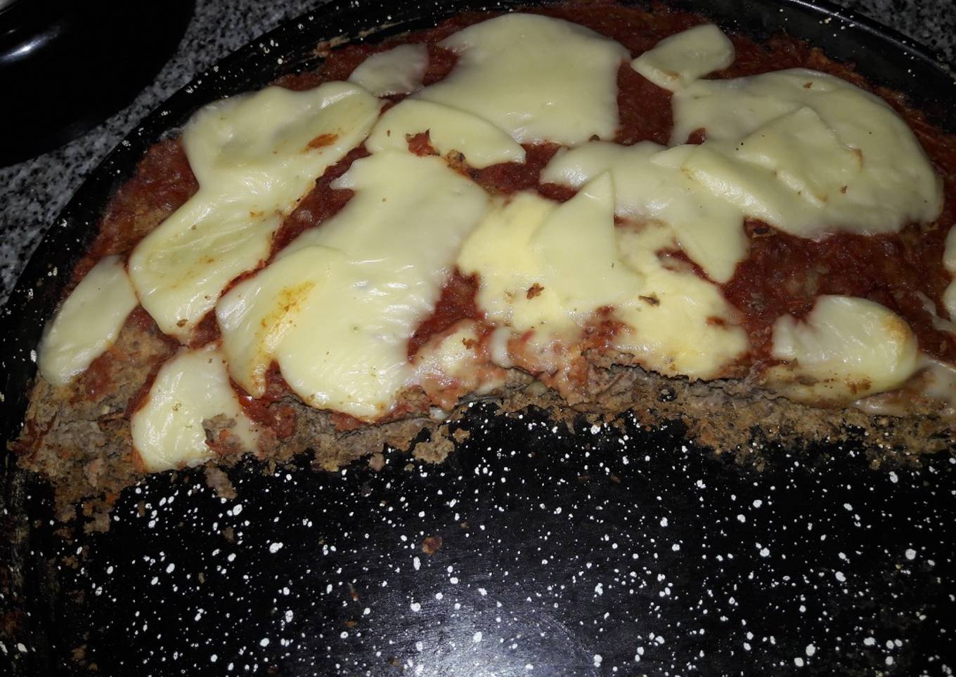 Pizza de lentejas