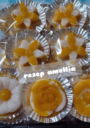 Foto resep Talam kabocha (labu kuning)