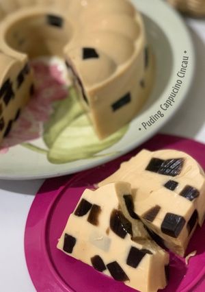Foto resep Puding Cappucino Cincau