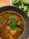 Authentic hot and sour soup