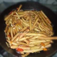 รูปของ Tumis sulur (akar talas)