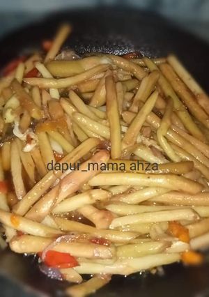Foto resep Tumis sulur (akar talas)