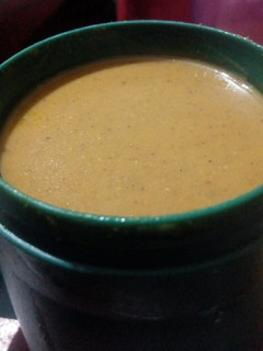 A picture of Ginger Pumpkin Tumeric Uji.