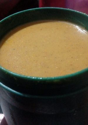 A picture of Ginger Pumpkin Tumeric Uji.