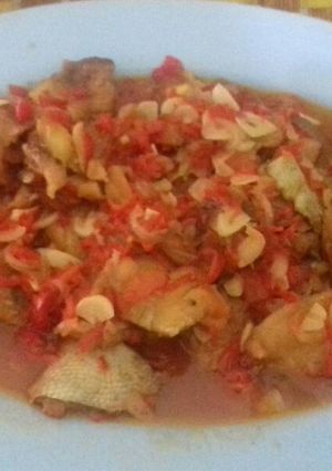 Foto resep Tumis Ikan bumbu merah