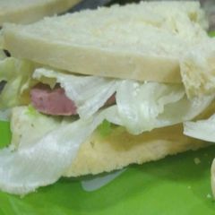 A picture of My club sandwich.