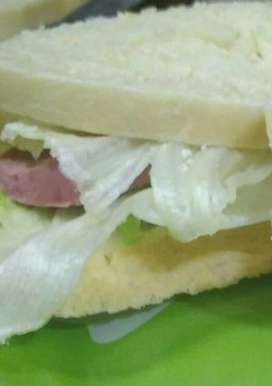 A picture of My club sandwich.