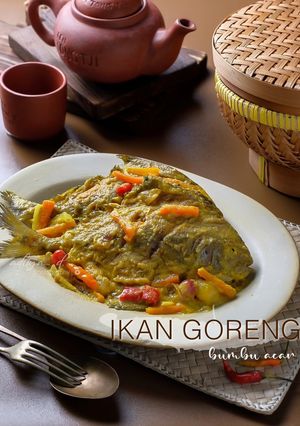 Foto resep Ikan Goreng Bumbu Acar Kuning