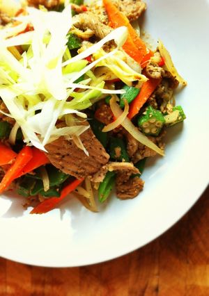 รูปของ หมูมิโสะผัดพริกไทยดำ