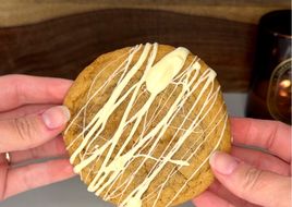 Chewy Maple White Chocolate Cookies