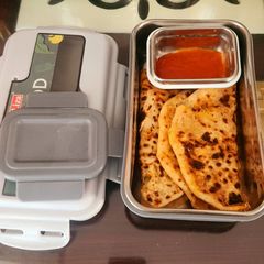 A picture of Paneer paratha.