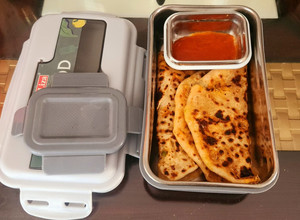 A picture of Paneer paratha.