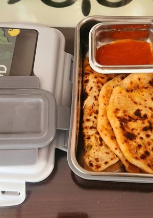 A picture of Paneer paratha.