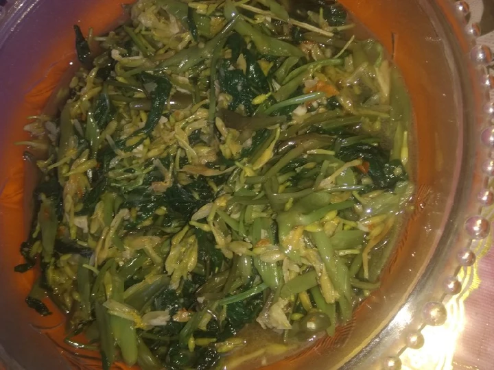 Cara Mudah Membuat Resep Tumis kangkung bunga pepaya yang Bikin Ngiler Anti Ribet, Mantap