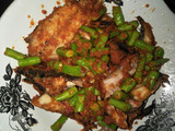 Pindang pelecing kacang panjang